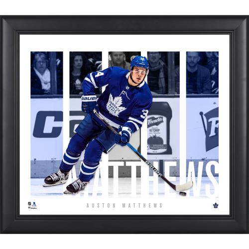 Auston Matthews Toronto Maple Leafs Gerahmtes 15'' x 17'' Spielerpanel-Collage