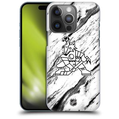 Arizona Coyotes NHL Marble Pattern Grafik Phone Case - iPhone Image