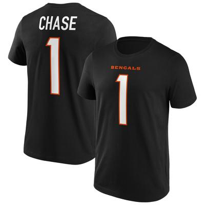 Cincinnati Bengals Name & Nummer T-Shirt – Ja'Marr Chase – Herren Image