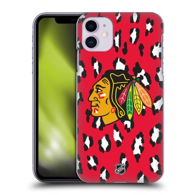 Chicago Blackhawks NHL Leopard Grafik Phone Case - iPhone Image