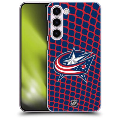 Columbus Blue Jackets NHL Net Pattern Grafik Phone Case - Samsung