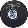 Philipp Grubauer Seattle Kraken Autographed Hockey Puck