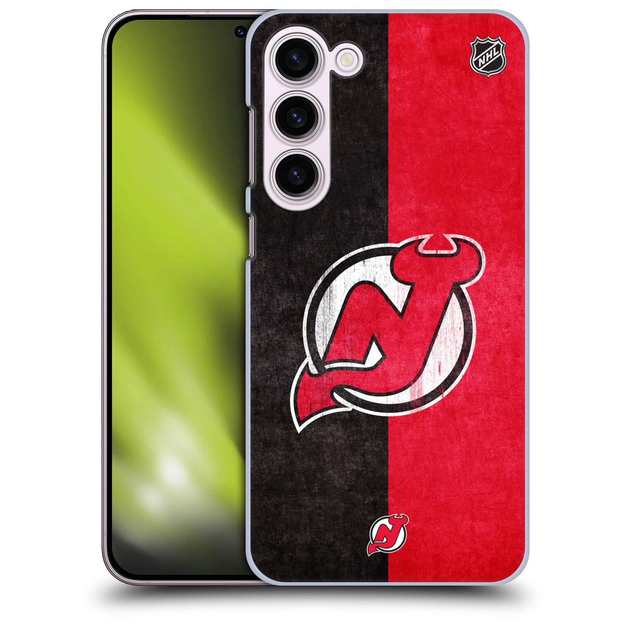 Coque New Jersey Devils NHL Half Distressed Graphique Phone Case - Samsung