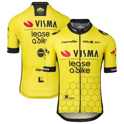 Team Visma Lease a Bike 2024 Replik Trikot - Kurzen Ärmeln