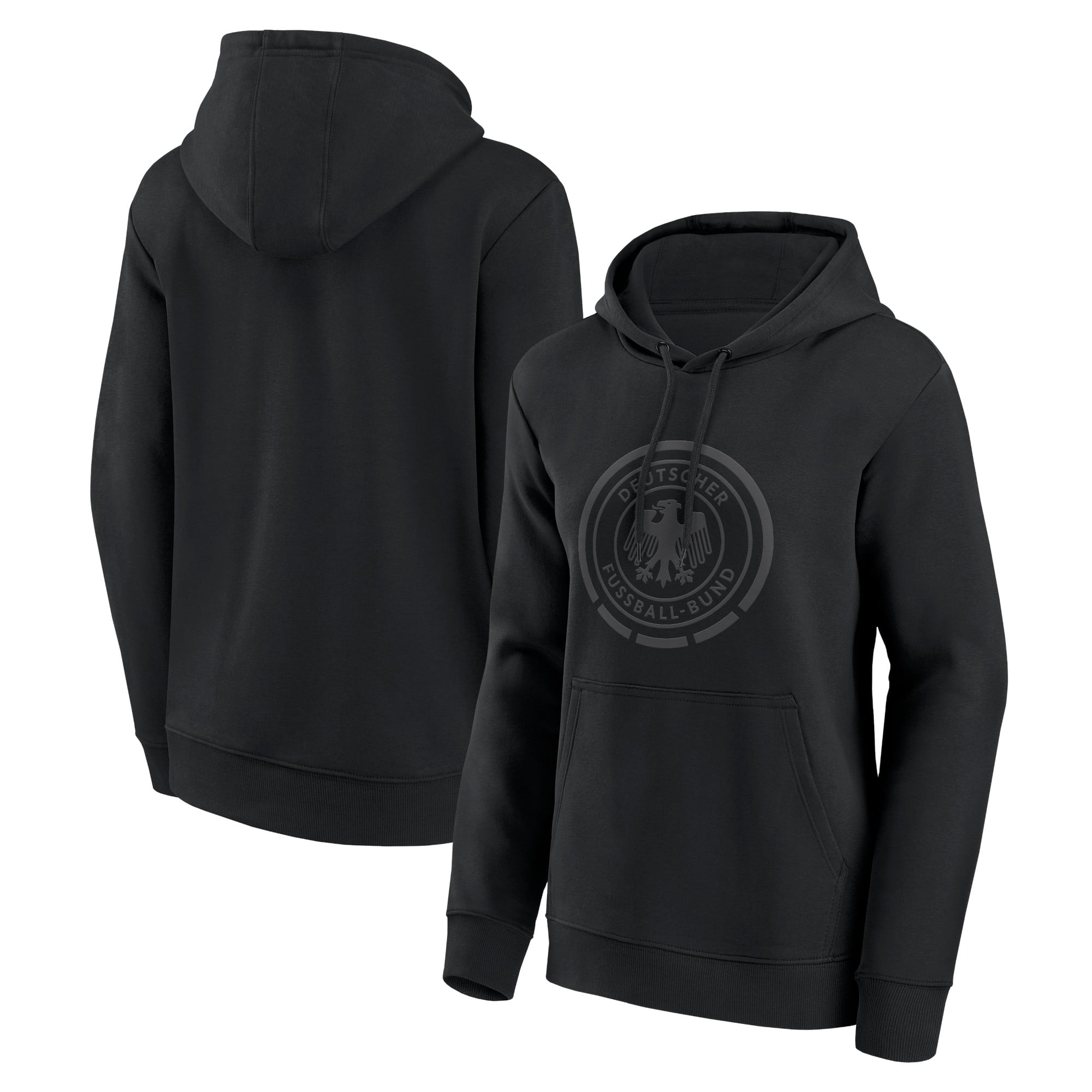 DFB Essentials Kapuzenpullover – Schwarz – Damen