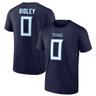 Tennessee Titans Name & Number Graphic T-Shirt - Calvin Ridley 0 Mens