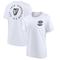 Hibernian Loop Grafik-T-Shirt – Weiß – Damen