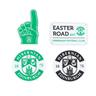 Hibernian Laminated Stickers - Pack of 4