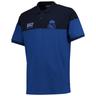 Real Madrid Panelled Polo Shirt - Blue/Navy Mens