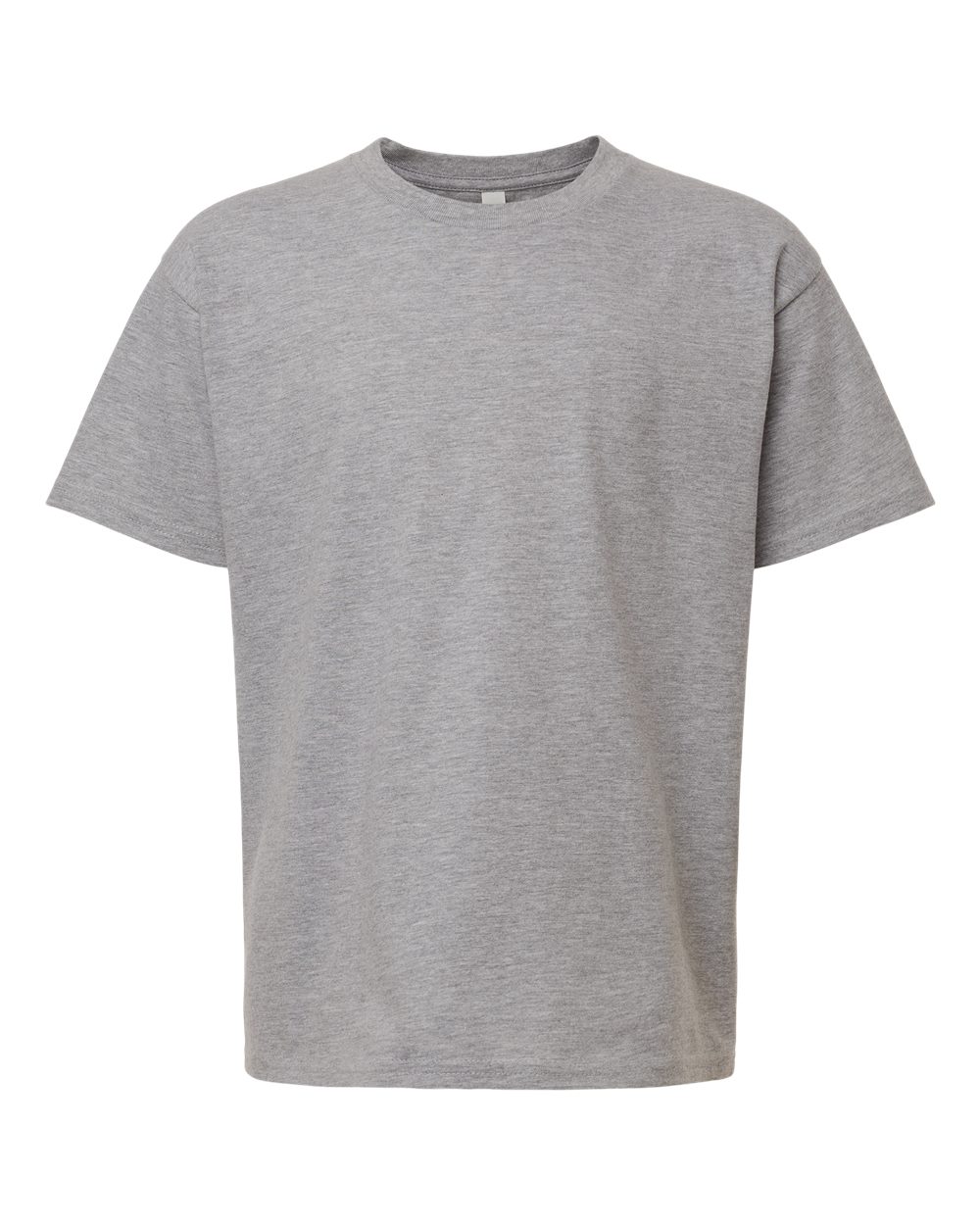 American Apparel 2001Y Youth Fine Jersey Top in Heather Grey size XS | Ringspun Cotton