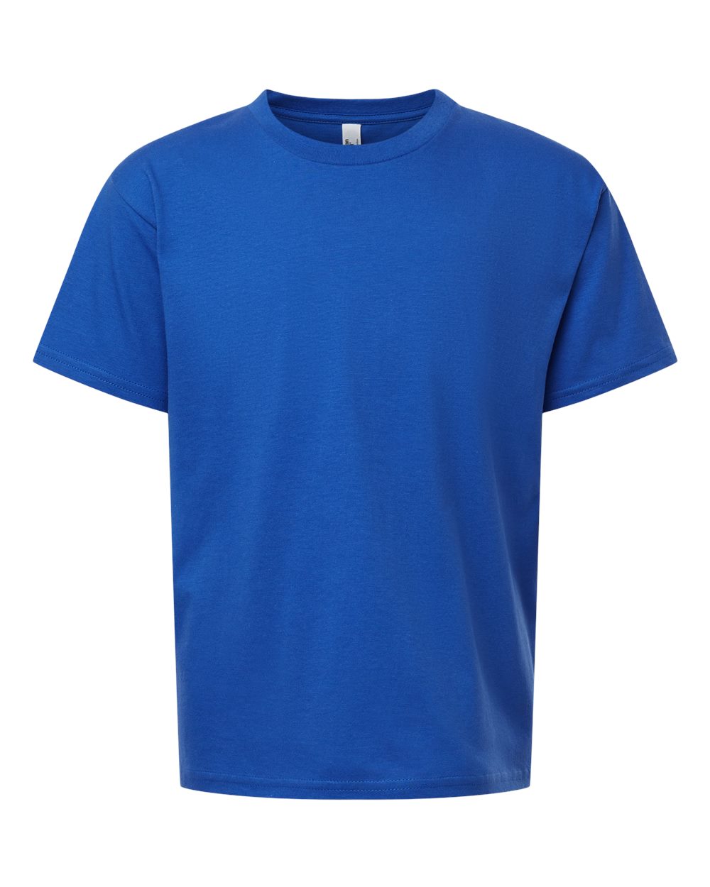 American Apparel 2001Y Youth Fine Jersey Top in Royal Blue size Small | combed ring spun cotton
