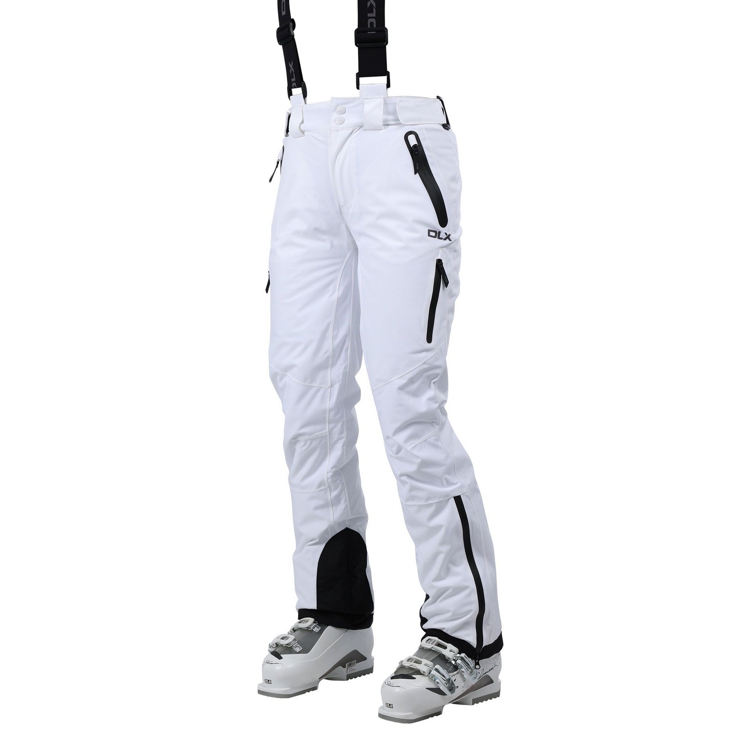 Trespass Womens/Ladies Marisol II DLX Wasserdichte Skihose (Weiß) Image