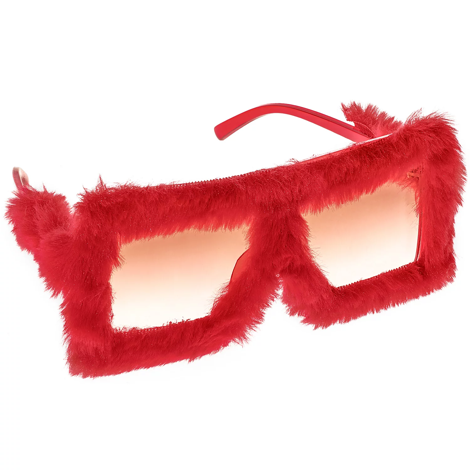 Plüsch-Brille, rot Image