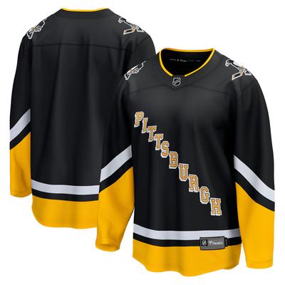 Pittsburgh Penguins – Alternatives Breakaway-Trikot – Fanatics – Schwarz für Herren Image
