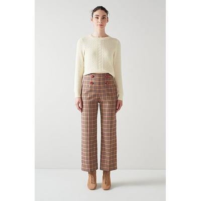 Corey Ivory Cotton-Sustainable Blend Knit Jumper, Ivory