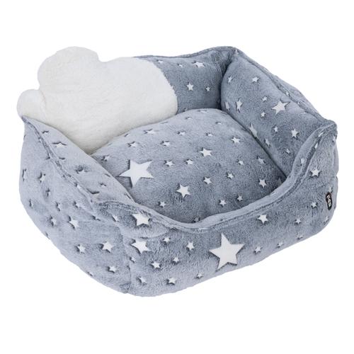 TIAKI Hundebett Glowing Stars 50x40x23cm Hund