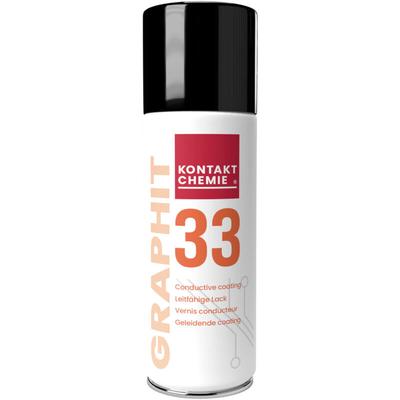 Graphit 33 76009-AA Graphitlack 200 ml - Kontakt Chemie