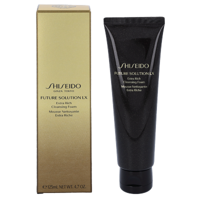 Shiseido Future Solution LX Extra Rich Cleansing Foam.