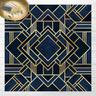 Micasia - Tapis en vinyle - Elisabeth Fredriksson - Art Deco Gold - Carré 1:1 Dimension HxL: 60cm x