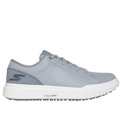 Skechers Men's Relaxed Fit: GO GOLF Drive 6 Shoes | Size 8.5 | Gray | Leather/Synthetic | Arch Fit