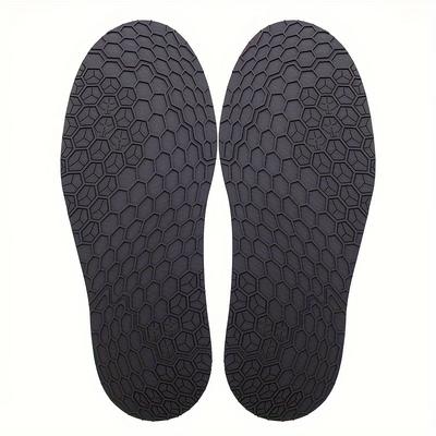 TEMU Rubber Outsole Patches For Shoes – Non-slip, Wear-resistant, Noise-reducing, Cuttable Sheets For Basketball, Pu Leather, And Badminton Shoes – Repair And Sole Protection – Pair