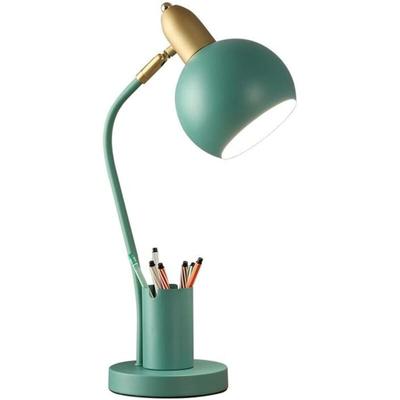 Dimmbare LED-Schreibtischlampe aus Metall, Wohnzimmer, Schlafzimmer, Heimdekoration, Image