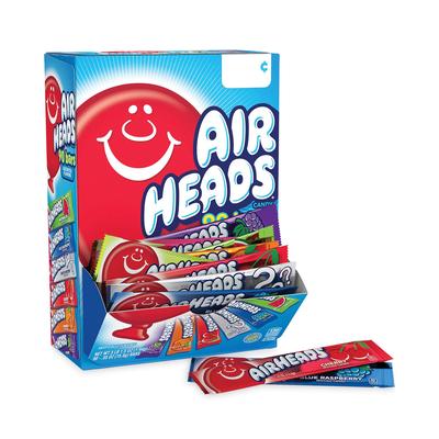 Airheads® 22000705 Variety Box, Assorted Flavors, 0.55 oz Bar, 90/Pack
