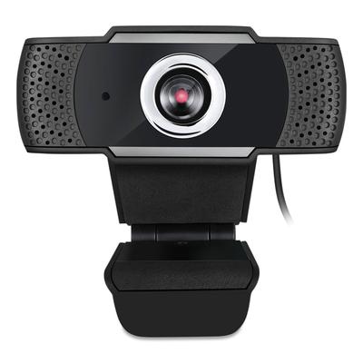 Adesso CYBERTRACKH4 CyberTrack H4 1080P HD USB Webcam with Microphone, 1920 pixels x 1080 pixels, 2.1 Mpixels, Black