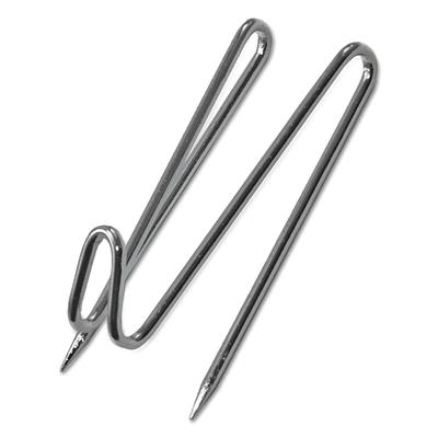 Advantus 75370 Panel Wall Wire Hooks, Silver, 25 Hooks/Pack - Pack of 25 AVT75370