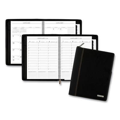 At-A-Glance 70-NX81-05 Executive Weekly Vertical-Column Appointment Book, Telephone/Address Section, 11 x 8.25, Black, 12-Month (Jan-Dec): 2023