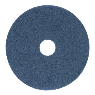 Boardwalk 4013BLU Scrubbing Floor Pads, 13" Diameter, Blue, 5/Carton - Case of 5