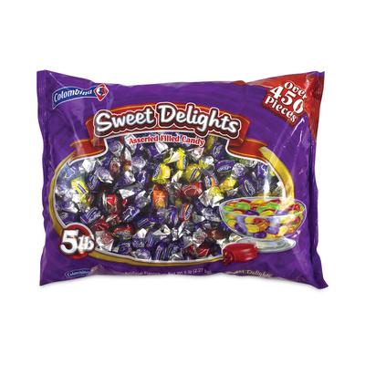 Colombina 20900248 Fancy Filled Hard Candy Assortment, Variety, 5 lb Bag, Approx. 420 Pieces