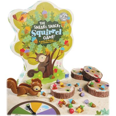 Educational Insights 3405 The Sneaky Snacky Squirrel Game, Mutli