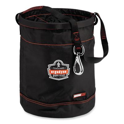 Ergodyne 14970 Arsenal 5970 Swiveling Hook Nylon Hoist Bucket, 100 lb, Black, Ships in 1-3 Business Days EGO14970