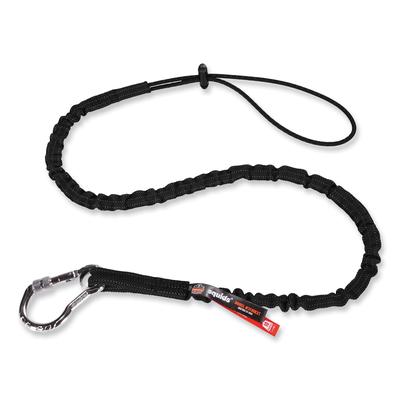 Ergodyne 19012 Squids 3100 Lanyard w/Aluminum Carabiner + Cinch-Loop, 10 lb Max Work Capacity, 42