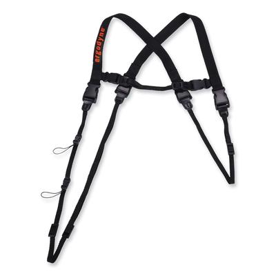 Ergodyne 19170 Squids 3132 Barcode Scanner Lanyard Harness, X-Large: 23" Arm Strap, 46" Lanyard Strap, Black, Ships in 1-3 Business Days