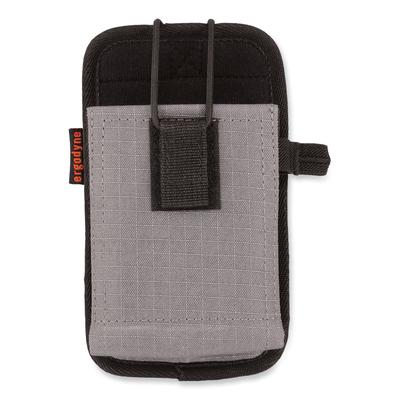 Ergodyne 19187 Squids 5544 Phone Style Scanner Holster w/Belt Clip and Loops, 1 Comp, 3.75 x 1.25 x 6.5, Gray, Ships in 1-3 Business Days