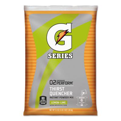 Gatorade 03967 Original Powdered Drink Mix, Lemon-Lime, 51oz Packets, 14/Carton - Case of 14