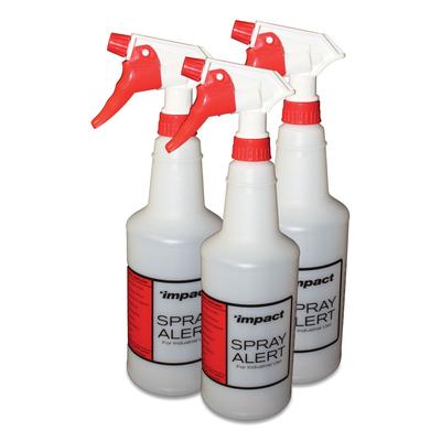 Impact Products 5032SS Spray Alert System, 32 oz, Natural with Red/White Sprayer, 3/Pack, 24 Packs/Carton - Case of 72 IMP5032SS