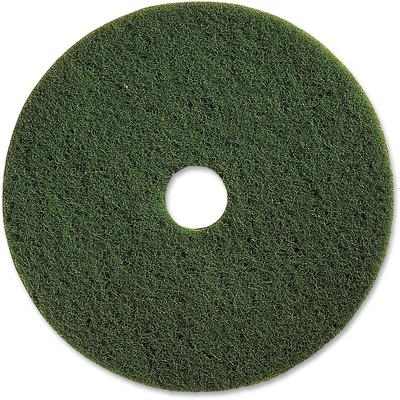 Genuine Joe 90317 Scrubbing Floor Pads, 17", 5/CT, Green - Case of 5