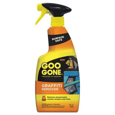 Goo Gone® 2132 Graffiti Remover, 24 oz Spray Bottle, 4/Carton - Case of 4 WMN2132