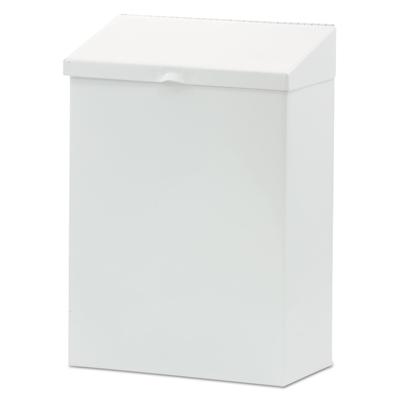 Hospeco ND-1W Feminine Hygiene Waste Receptacle, Metal, White