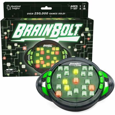 Learning Resources 8435 BrainBolt Memory Game, Theme/Subject: Learning, Skill Learning: Memory, Sequencing, Patterning, Visual, 7 Year & Up