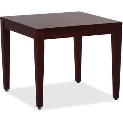 Lorell 59543 Wood Corner Table, 23-3/5