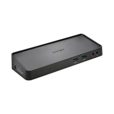 Kensington 33991 SD3600 Universal USB 3.0 Mountable Docking Station, 9 1/2 x 3 1/4 x 6 1/2, Black