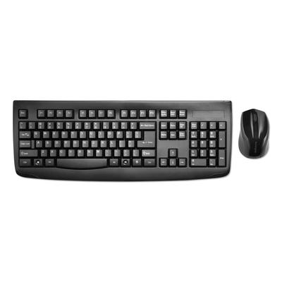 Kensington 75231 Keyboard for Life Wireless Desktop Set, 2.4 GHz Frequency/30 ft Wireless Range, Black