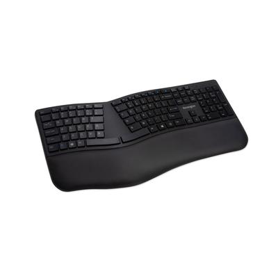 Kensington 75401 Pro Fit Ergo Wireless Keyboard, 18.98 x 9.92 x 1.5, Black