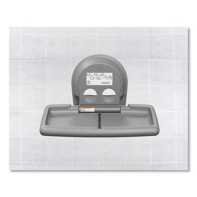 Koala Kare KB30001 Baby Changing Station, Wall Horizontal Mount, 36.5 x 21.25, Gray