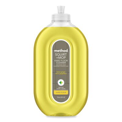 Method Products Inc. 00563 Squirt + Mop Hard Floor Cleaner, 25 oz Spray Bottle, Lemon Ginger Scent MTH00563
