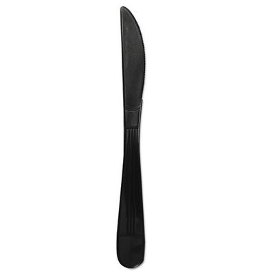 ReStockIt Heavy Weight Polystyrene Knife - Black, 6.38